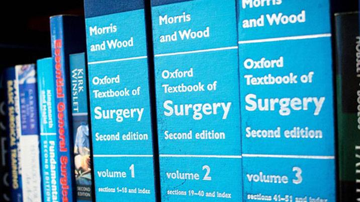 Books on a bookshelf